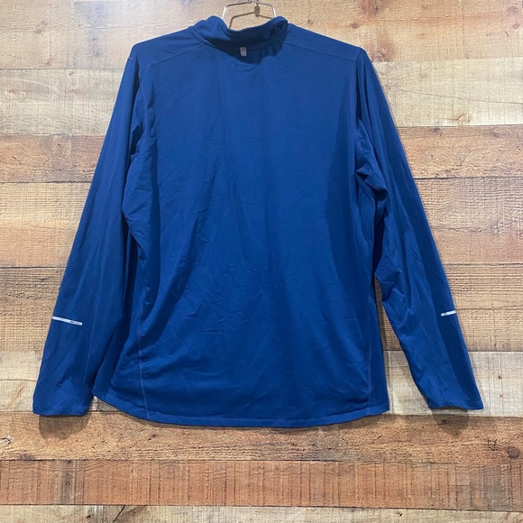 Nike Navy Blue 1/2 Zip Running Shirt Size XL - Picture 2 of 4